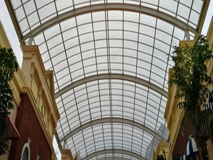 阜阳屋面网架顶棚吊装方案